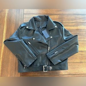 Prada leather jacket unisex